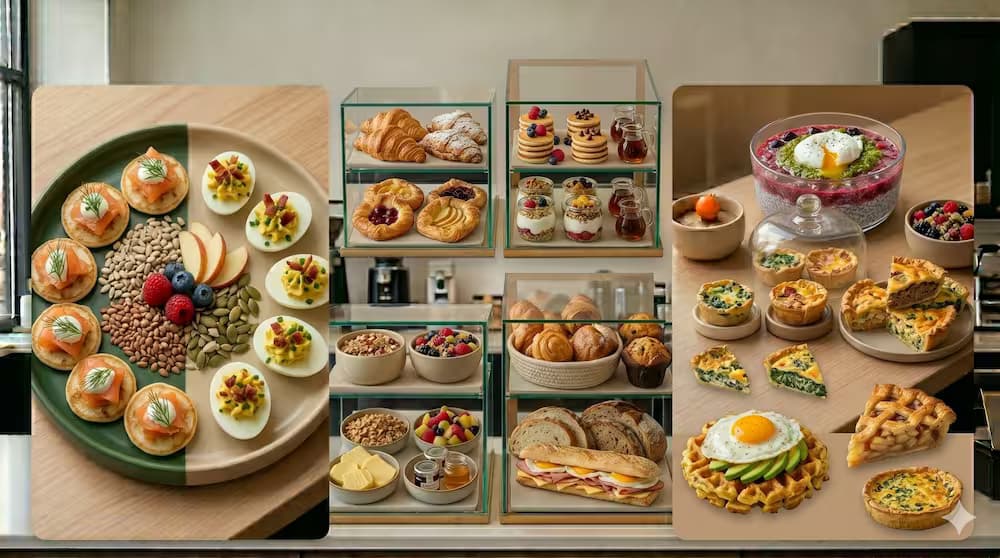 Breakfast menu highlight